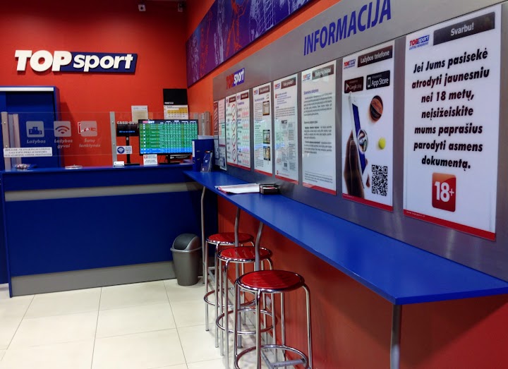 TOPsport lažybų punktas ir kazino, lošimo automatų salonas
